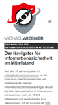 Mobile Screenshot of michael-wiesner.info